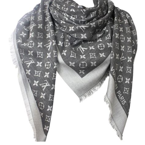 louis vuitton large scarf|louis vuitton scarf women's black.